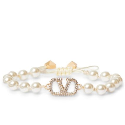 Premium VLogo Signature Pearl Bracelet