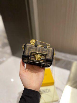 Golden Detailed Mini Bag