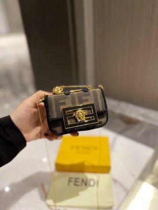Golden Detailed Mini Bag