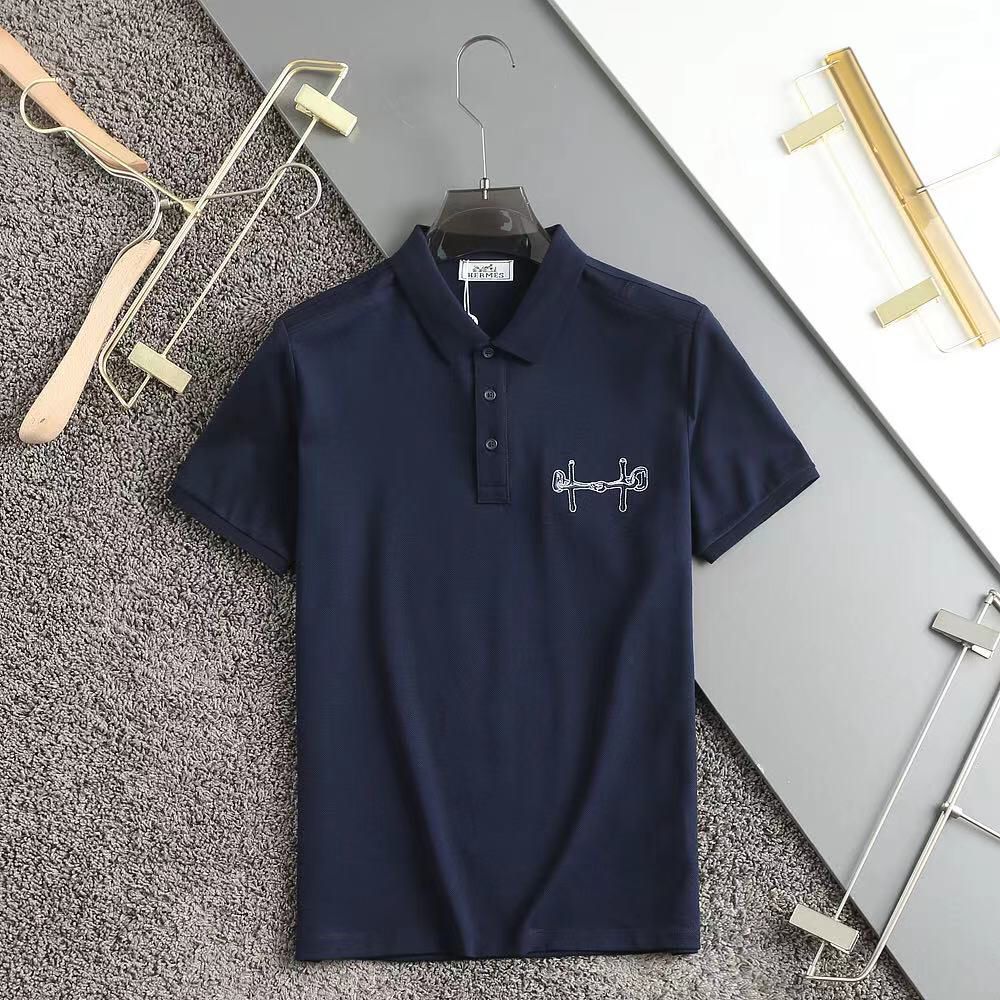 Imported Logo-Patch Cotton Polo T-Shirt – Yard of Deals