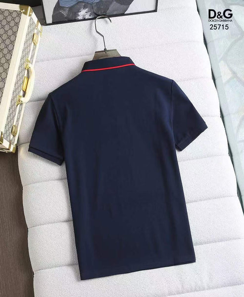 Luxury Embroidered  Logo cotton Polo Shirt