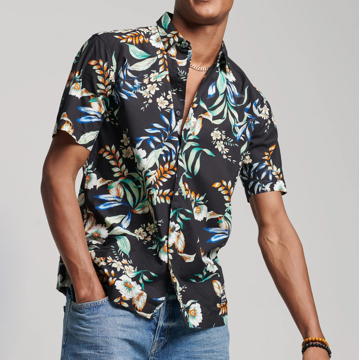 Floral Printed Shirt For Men – Yard of Deals