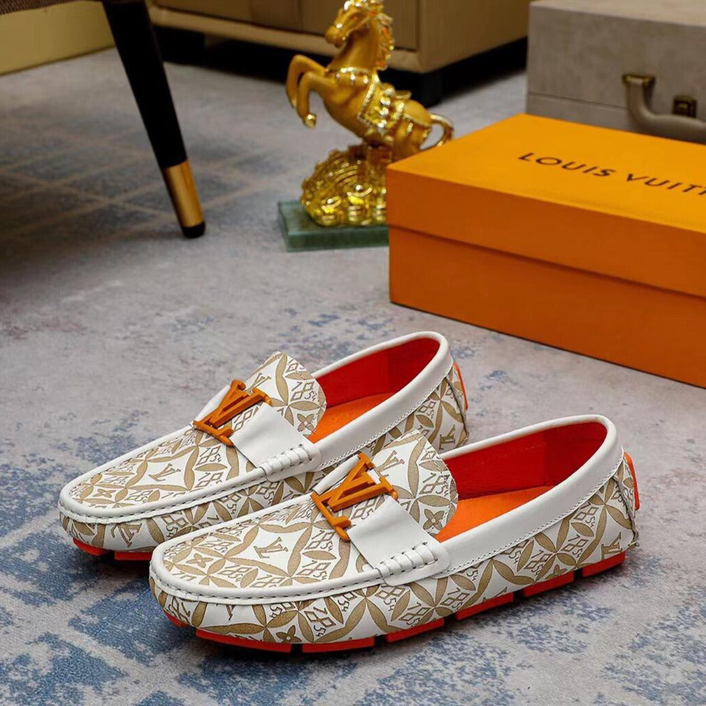 Men Branded Texture Design Loafers – Yard of Deals