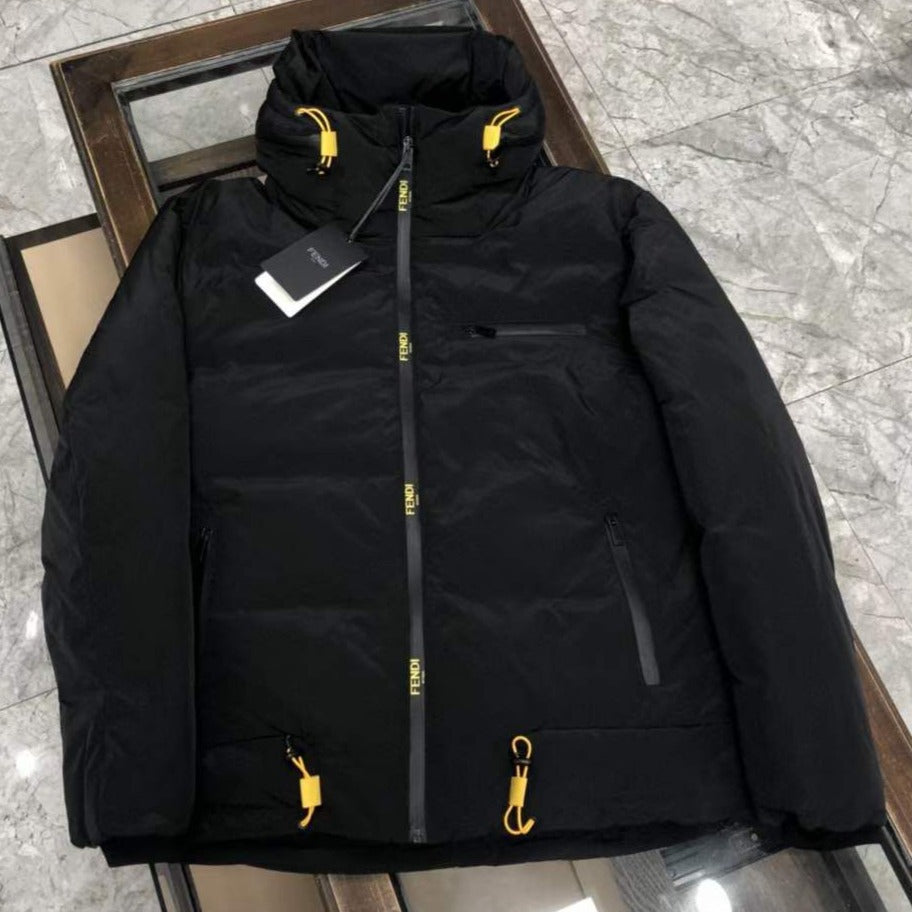 FENDI Softshell ski jacket in black