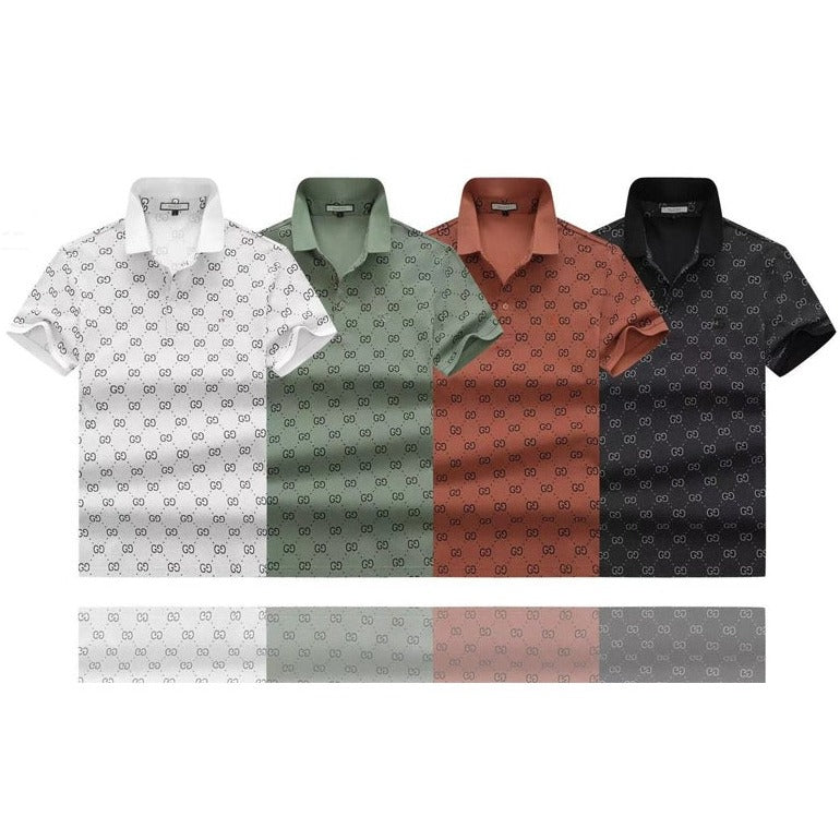 Available] Gucci Luxury Logo Polo Shirt All Over Printed