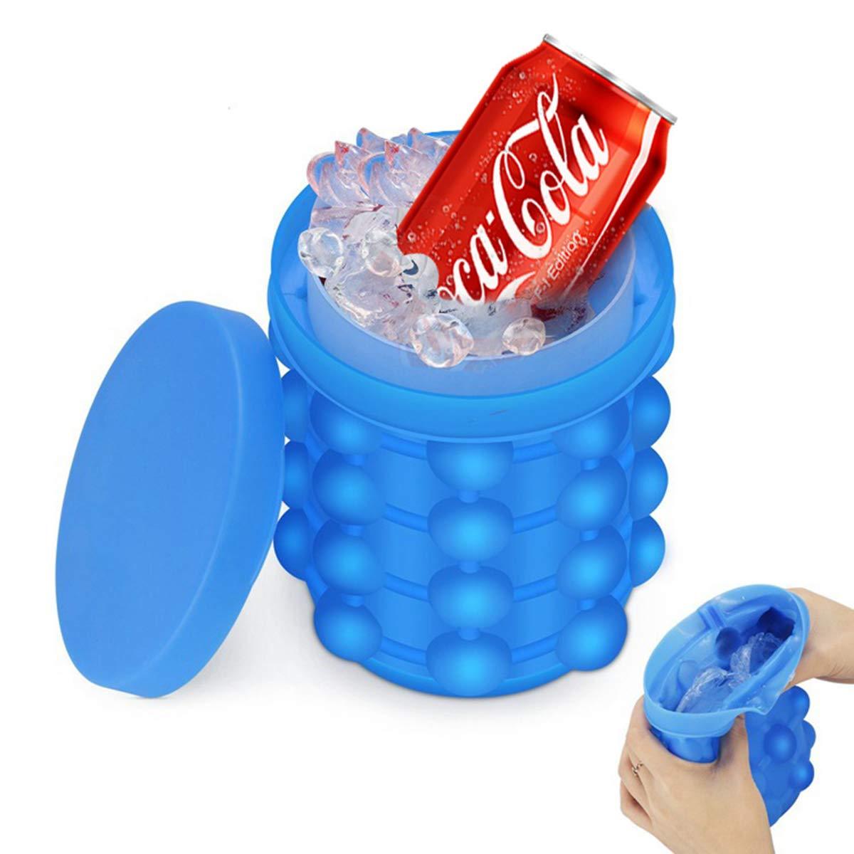 2-in-1 Silicone Ice Cube Maker / Portable Ice Bucket – Consumer Power Store