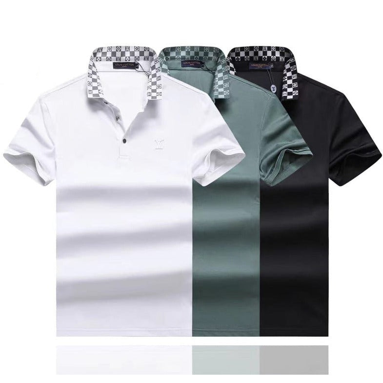 Luxury Slim Fit Polo T-Shirt – Yard of Deals
