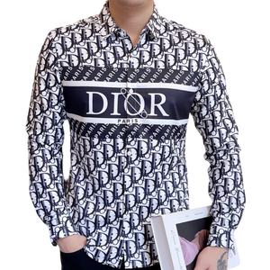 Exclusive Luxury All Ober Logo Printed Shirt