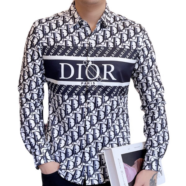 Exclusive Luxury All Ober Logo Printed Shirt