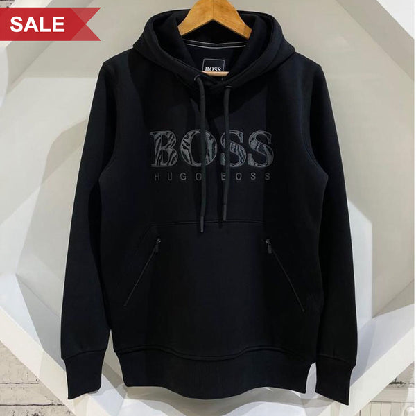 Imported Black Regular Fit Hoodie