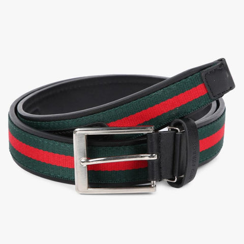 Luxury Colour block Canvas Belt