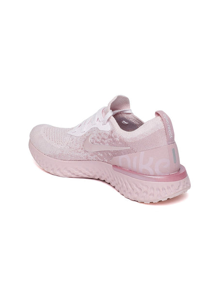 Women Pink Epic React Flyknit Running Shoes