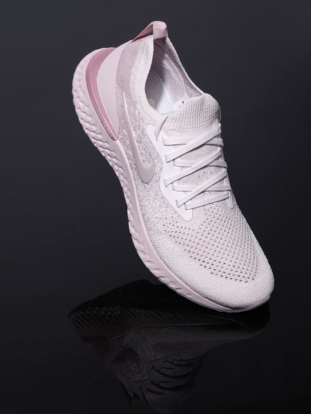 Women Pink Epic React Flyknit Running Shoes