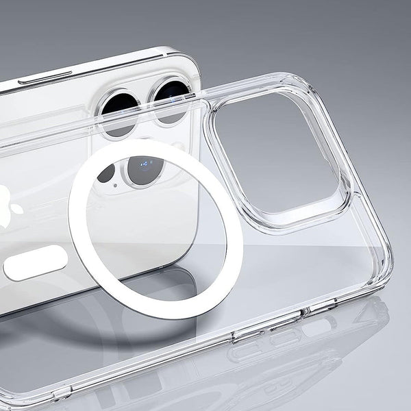 Classic Hybrid Clear Magnetic Magsafe Case for iPhone 15 Series