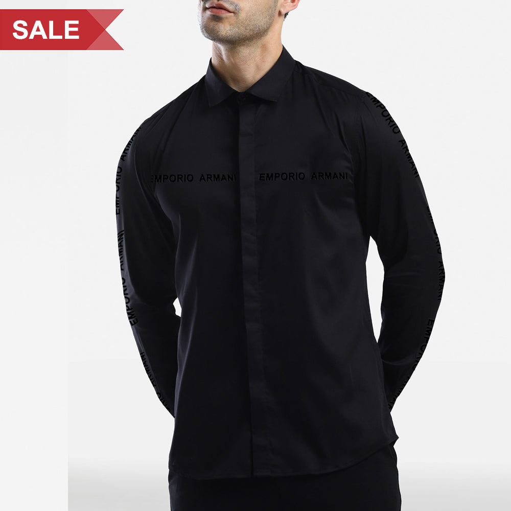 Luxury Full Sleeve Shirt with Embroidery  Logo