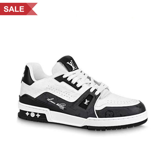 Branded Trainer Black &White Sneakers For Men