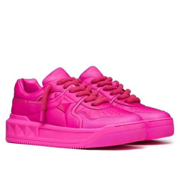 One Stud XL Leather Sneakers