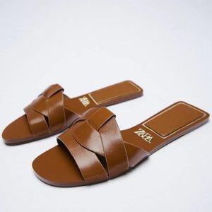 Premium  Designer Branded Flat  Sandal For Women