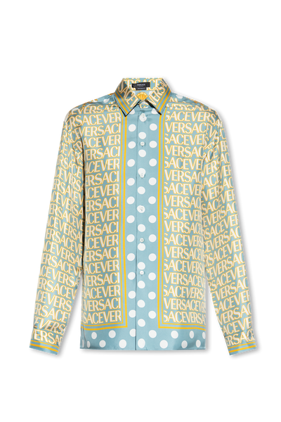 Latest Polka Dots Pattern Shirt For Men