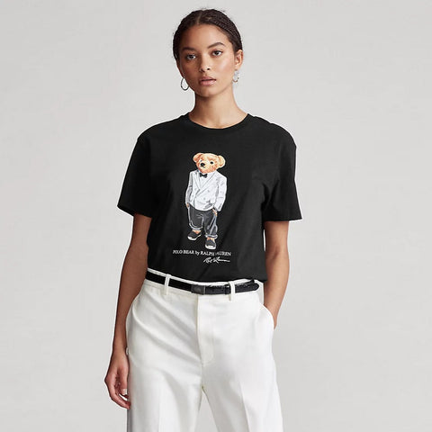 Big Fit Tuxedo Bear Tee for Women