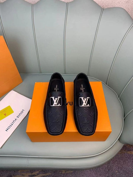 Luxury Embossed Monogram Premium Leather Loafer