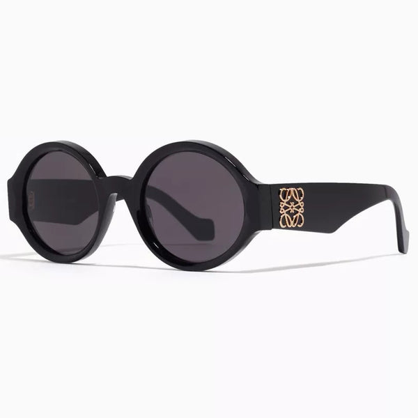 Chunky Round Sunglasses in Acetate