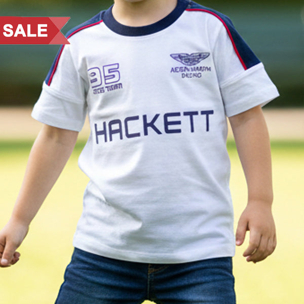 Latest Bold Initial Print T-shirt For Kids