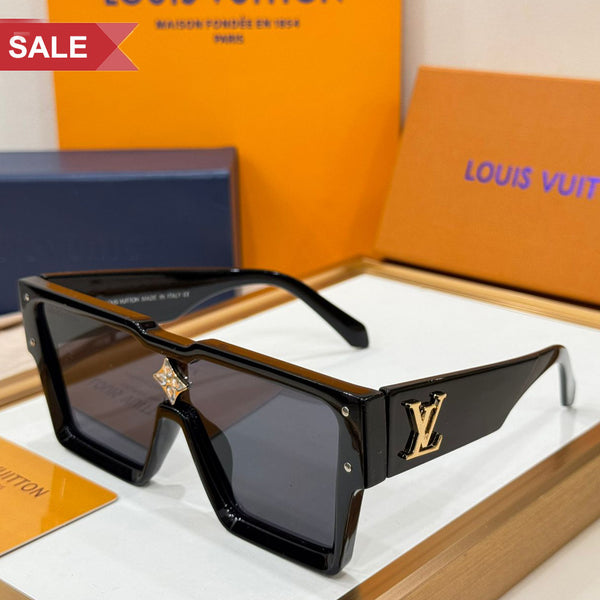 Luxury Oversized Square Shield Sunglasses