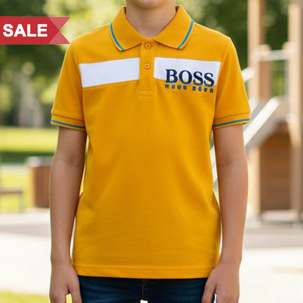 Premium Polo Collar T-shirt For Kids