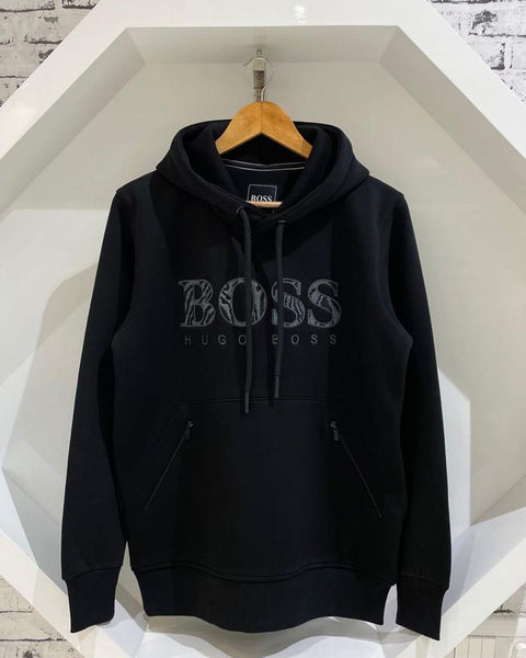 Imported Black Regular Fit Hoodie