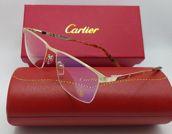 Branded  Rimless Eyeglasses – Luxury Optical Frame