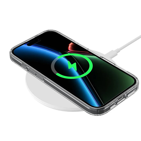 Classic Hybrid Clear Magnetic Magsafe Case for 17 Series