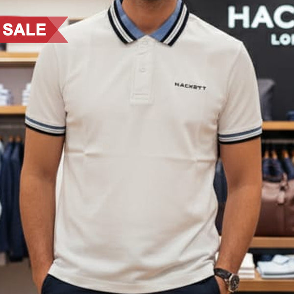 Classic White Polo Premium Iconic Elegance