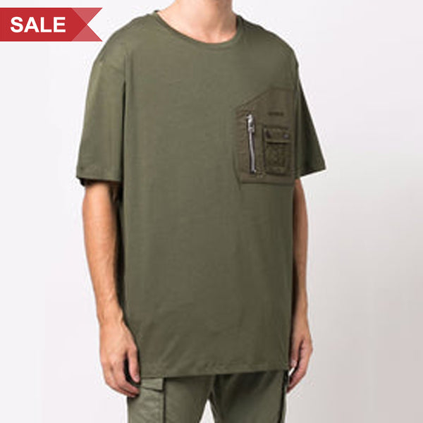 Premium Zip Chest Pocket T-Shirt