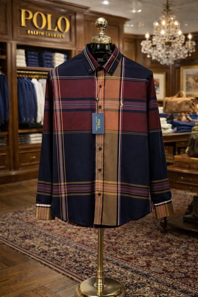 Premium Multicolor Checkered  Casual Shirts  Classic Fit