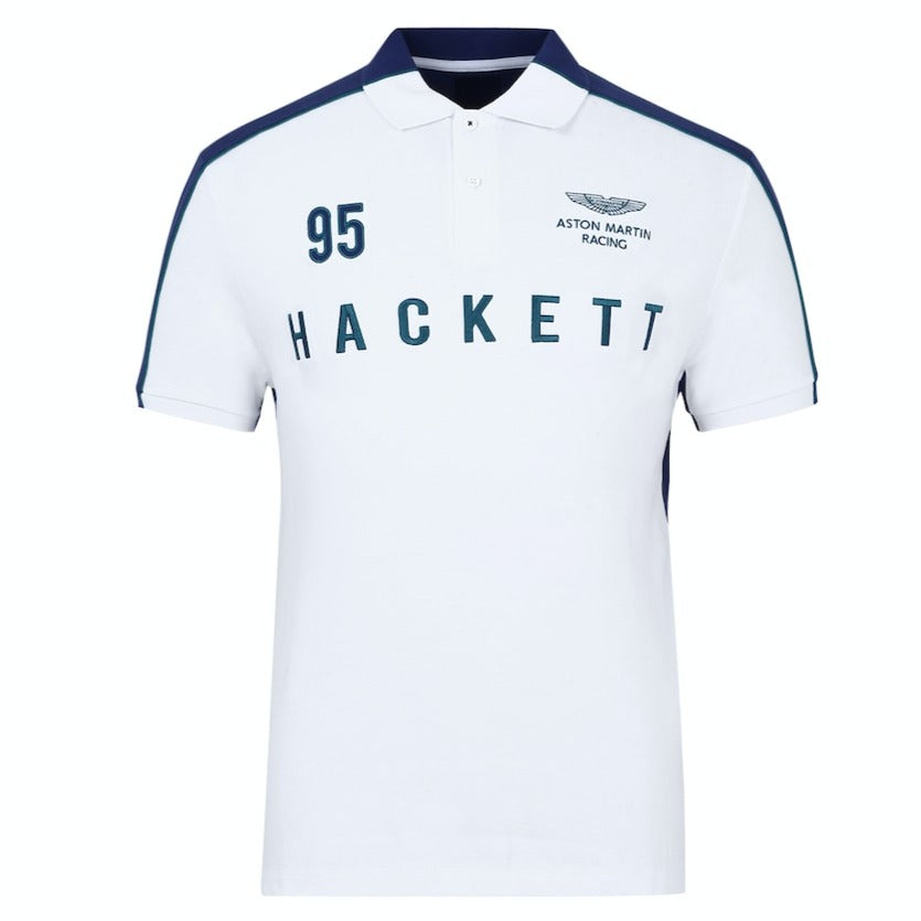 Kids Wear Aston Martin Embroidered Polo Tee