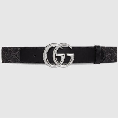 Premium Look Leather Belt With Double G Buckle
