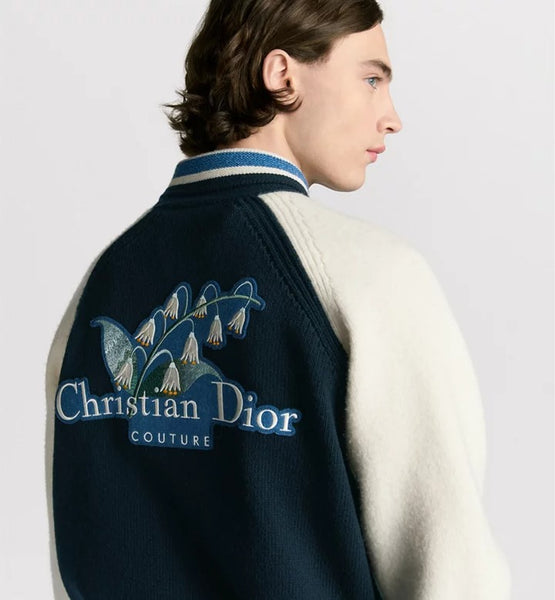 Couture Lily of the Valley Varsity Cardigan