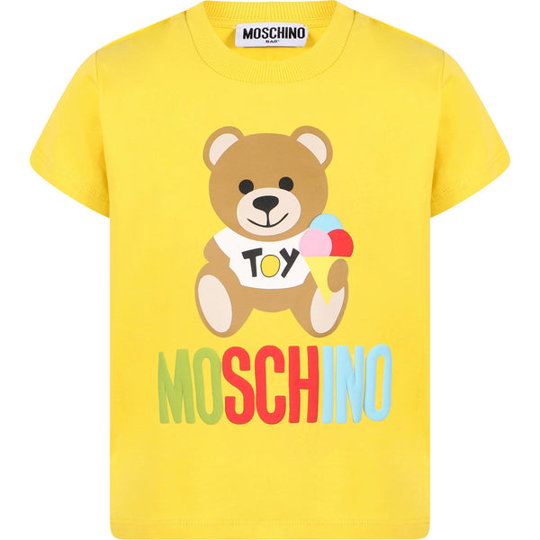Teddy Bear logo-Print T-shirt