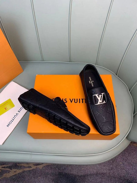 Luxury Embossed Monogram Premium Leather Loafer