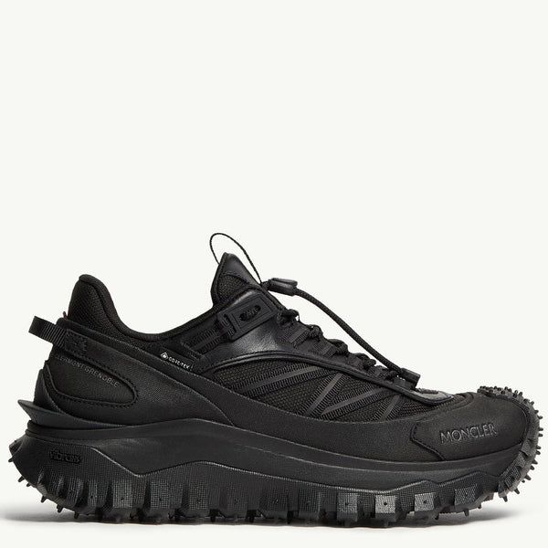 Luxury Imported  Black Trailgrip GTX Sneakers