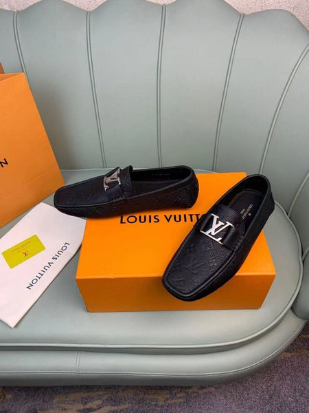 Luxury Embossed Monogram Premium Leather Loafer