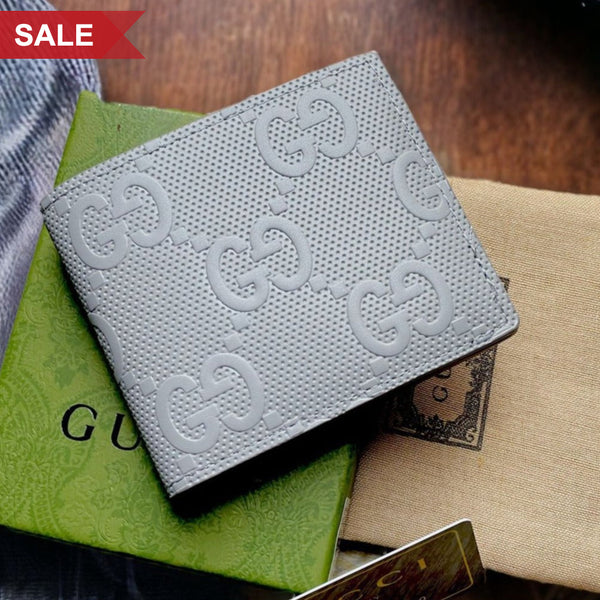 Luxury Embossed Bifold Wallet