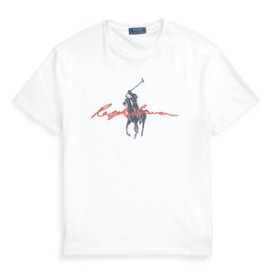 Premium Classic Fit Big Pony Logo T-Shirt