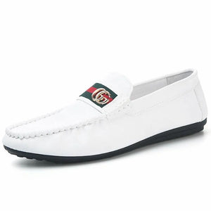 Premium GG Logo With Web Strap  Loafers