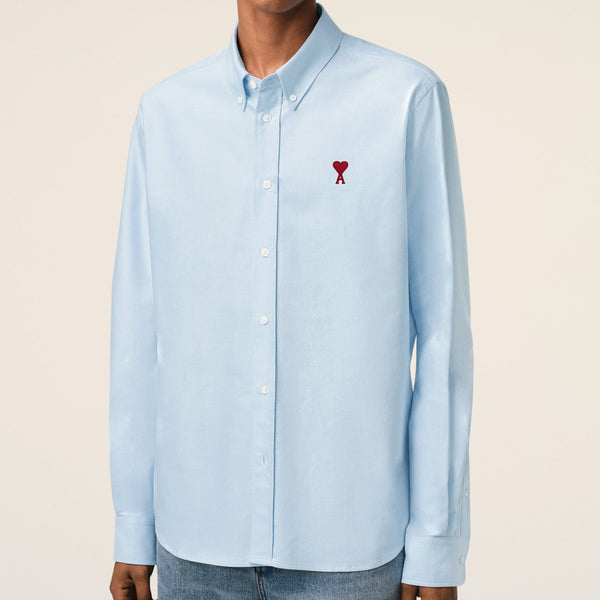 Premium Button-Down Shirts Signature Heart Logo Collection"