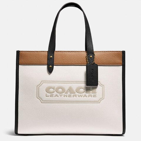 Premium  Field Tote 30 In Colorblock With Branded Badge