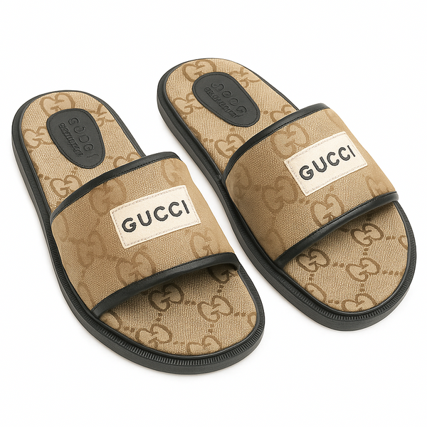 Premium GG Logo Initial Slide Sandals  Exclusive Edition