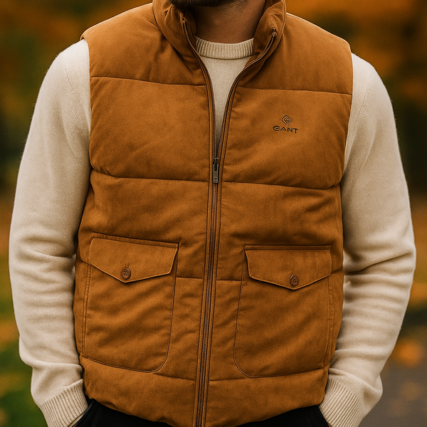 Elegant Classic Puffer Sleeveless Jackets for Men