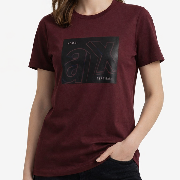 Premium Women’s Maroon Graphic T-Shirt Stylish Casual Wear